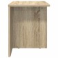 vidaXL End Table Δρύς Sonoma 37 x 32 x 40 εκ Επεξεργασμένο Ξύλο