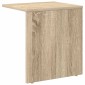 vidaXL End Table Δρύς Sonoma 37 x 32 x 40 εκ Επεξεργασμένο Ξύλο
