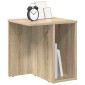vidaXL End Table 2 τμχ. Δρύς Sonoma 37 x 32 x 40 εκ Επεξεργασμένο Ξύλο