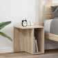 vidaXL End Table 2 τμχ. Δρύς Sonoma 37 x 32 x 40 εκ Επεξεργασμένο Ξύλο