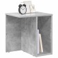 vidaXL End Table Σκυρόδεμα Γκρι 37 x 32 x 40 εκ Επεξεργασμένο Ξύλο