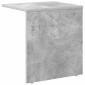 vidaXL End Table Σκυρόδεμα Γκρι 37 x 32 x 40 εκ Επεξεργασμένο Ξύλο