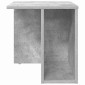 vidaXL End Table 2 τμχ. Σκυρόδεμα Γκρι 37 x 32 x 40 εκ