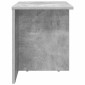 vidaXL End Table 2 τμχ. Σκυρόδεμα Γκρι 37 x 32 x 40 εκ