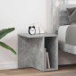vidaXL End Table 2 τμχ. Σκυρόδεμα Γκρι 37 x 32 x 40 εκ