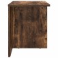 vidaXL End Table Καπνιστό Δρύς 37 x 32 x 40 εκ Επεξεργασμένο Ξύλο