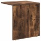 vidaXL End Table Καπνιστό Δρύς 37 x 32 x 40 εκ Επεξεργασμένο Ξύλο