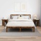 vidaXL End Table 2 τμχ. Καπνιστό Δρύς 37 x 32 x 40 εκ