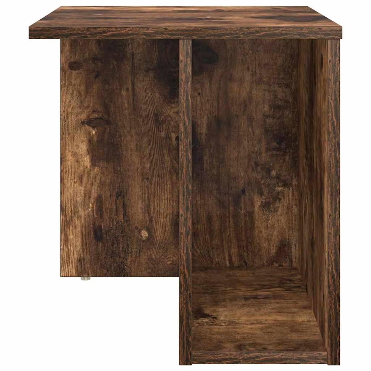 vidaXL End Table 2 τμχ. Καπνιστό Δρύς 37 x 32 x 40 εκ