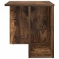 vidaXL End Table 2 τμχ. Καπνιστό Δρύς 37 x 32 x 40 εκ