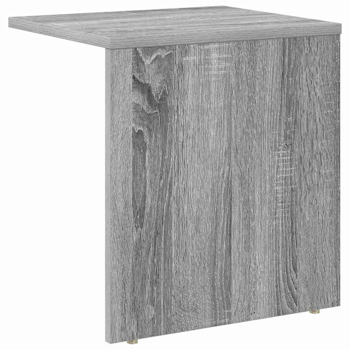 vidaXL End Table Γκρίζο Σονομα 37 x 32 x 40 εκ Επεξεργασμένο Ξύλο