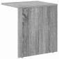vidaXL End Table Γκρίζο Σονομα 37 x 32 x 40 εκ Επεξεργασμένο Ξύλο
