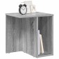 vidaXL End Table 2 τμχ. Γκρίζο Σονομα 37 x 32 x 40 εκ