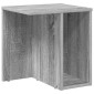 vidaXL End Table 2 τμχ. Γκρίζο Σονομα 37 x 32 x 40 εκ
