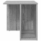 vidaXL End Table 2 τμχ. Γκρίζο Σονομα 37 x 32 x 40 εκ