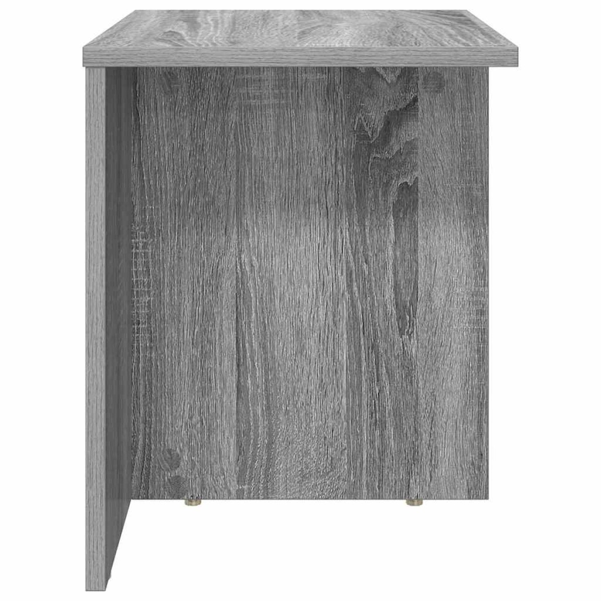 vidaXL End Table 2 τμχ. Γκρίζο Σονομα 37 x 32 x 40 εκ
