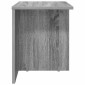 vidaXL End Table 2 τμχ. Γκρίζο Σονομα 37 x 32 x 40 εκ