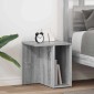 vidaXL End Table 2 τμχ. Γκρίζο Σονομα 37 x 32 x 40 εκ