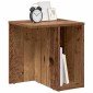 vidaXL End Table Παλιό ξύλο 37 x 32 x 40 εκ Επεξεργασμένο Ξύλο