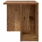 vidaXL End Table Παλιό ξύλο 37 x 32 x 40 εκ Επεξεργασμένο Ξύλο