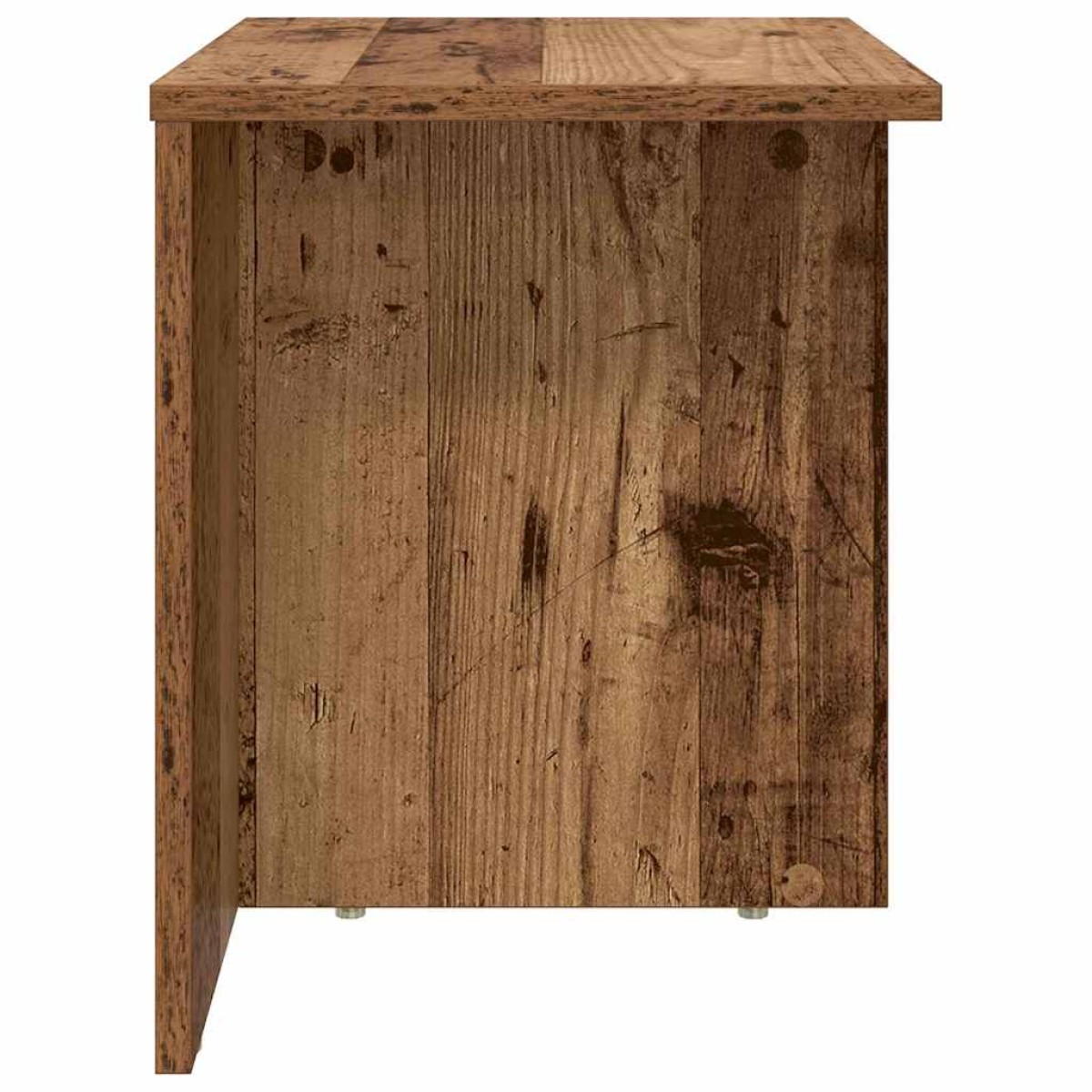 vidaXL End Table 2 τμχ. Παλιό ξύλο 37 x 32 x 40 εκ Επεξεργασμένο Ξύλο
