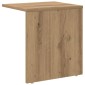 vidaXL End Table Artisan Oak 37 x 32 x 40 εκ Επεξεργασμένο Ξύλο