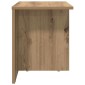 vidaXL End Table 2 τμχ. Artisan Oak 37 x 32 x 40 εκ Επεξεργασμένο Ξύλο