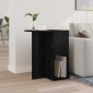 vidaXL End Table Μαύρη Οξυά 35 x 40 x 55 εκ. Επεξεργασμένο Ξύλο