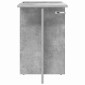 vidaXL End Table Σκυρόδεμα Γκρι 35 x 40 x 55 εκ. Επεξεργασμένο Ξύλο