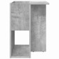 vidaXL End Table Σκυρόδεμα Γκρι 35 x 40 x 55 εκ. Επεξεργασμένο Ξύλο