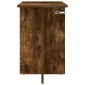 vidaXL End Table Καπνιστό Δρύς 35 x 40 x 55 εκ. Επεξεργασμένο Ξύλο
