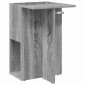 vidaXL End Table Γκρίζο Σονομα 35 x 40 x 55 εκ. Επεξεργασμένο Ξύλο
