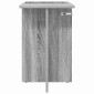 vidaXL End Table Γκρίζο Σονομα 35 x 40 x 55 εκ. Επεξεργασμένο Ξύλο