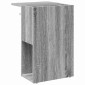 vidaXL End Table Γκρίζο Σονομα 35 x 40 x 55 εκ. Επεξεργασμένο Ξύλο