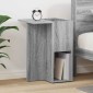 vidaXL End Table Γκρίζο Σονομα 35 x 40 x 55 εκ. Επεξεργασμένο Ξύλο
