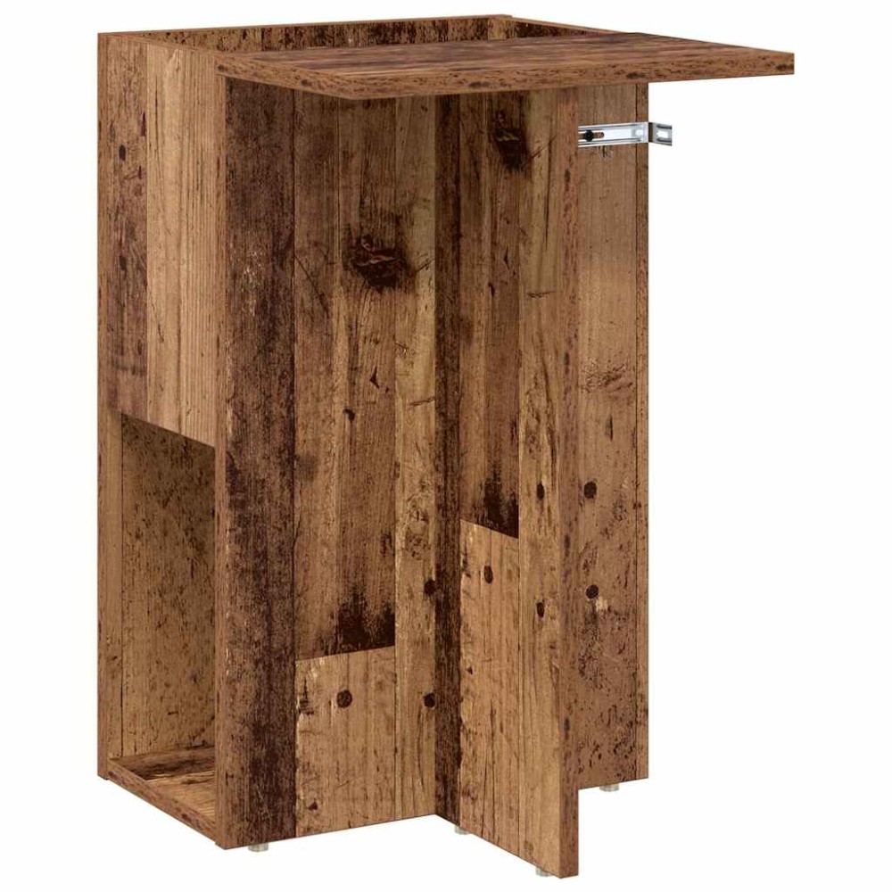 vidaXL End Table Παλιό ξύλο 35 x 40 x 55 εκ. Επεξεργασμένο Ξύλο