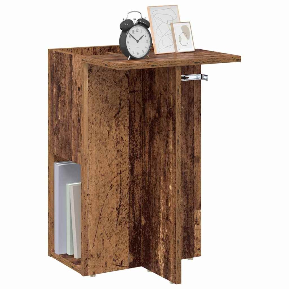 vidaXL End Table Παλιό ξύλο 35 x 40 x 55 εκ. Επεξεργασμένο Ξύλο