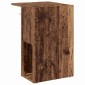 vidaXL End Table Παλιό ξύλο 35 x 40 x 55 εκ. Επεξεργασμένο Ξύλο
