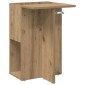 vidaXL End Table Artisan Oak 35 x 40 x 55 εκ. Επεξεργασμένο Ξύλο