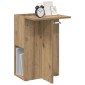 vidaXL End Table Artisan Oak 35 x 40 x 55 εκ. Επεξεργασμένο Ξύλο