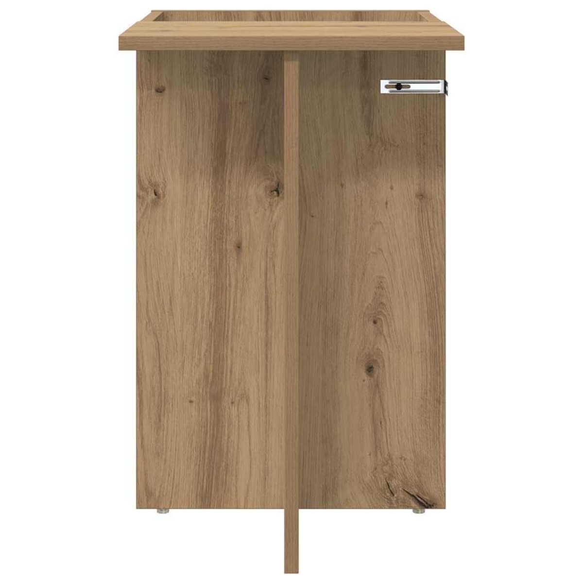 vidaXL End Table Artisan Oak 35 x 40 x 55 εκ. Επεξεργασμένο Ξύλο