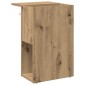 vidaXL End Table Artisan Oak 35 x 40 x 55 εκ. Επεξεργασμένο Ξύλο