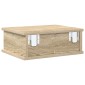 vidaXL Κομοδίνο Δρύς Sonoma 40 x 31 x 15 εκ Επεξεργασμένο Ξύλο