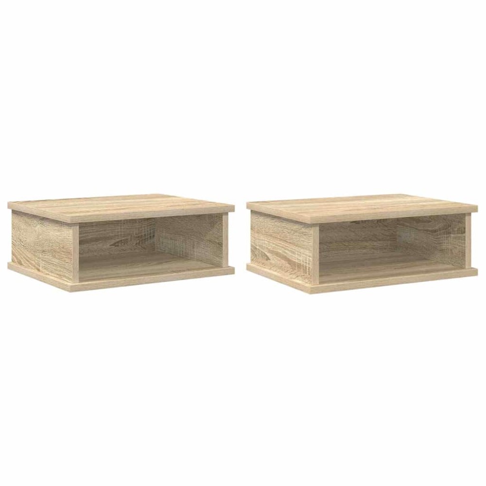 vidaXL Κομοδίνο 2 τμχ. Δρύς Sonoma 40 x 31 x 15 εκ Επεξεργασμένο Ξύλο