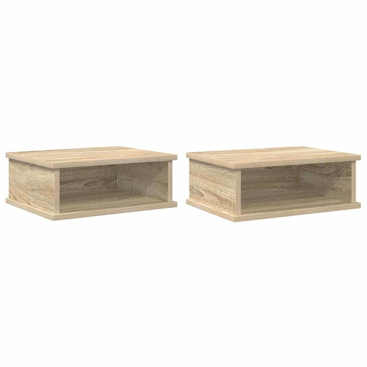 vidaXL Κομοδίνο 2 τμχ. Δρύς Sonoma 40 x 31 x 15 εκ Επεξεργασμένο Ξύλο