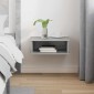 vidaXL Κομοδίνο Σκυρόδεμα Γκρι 40 x 31 x 15 εκ Επεξεργασμένο Ξύλο