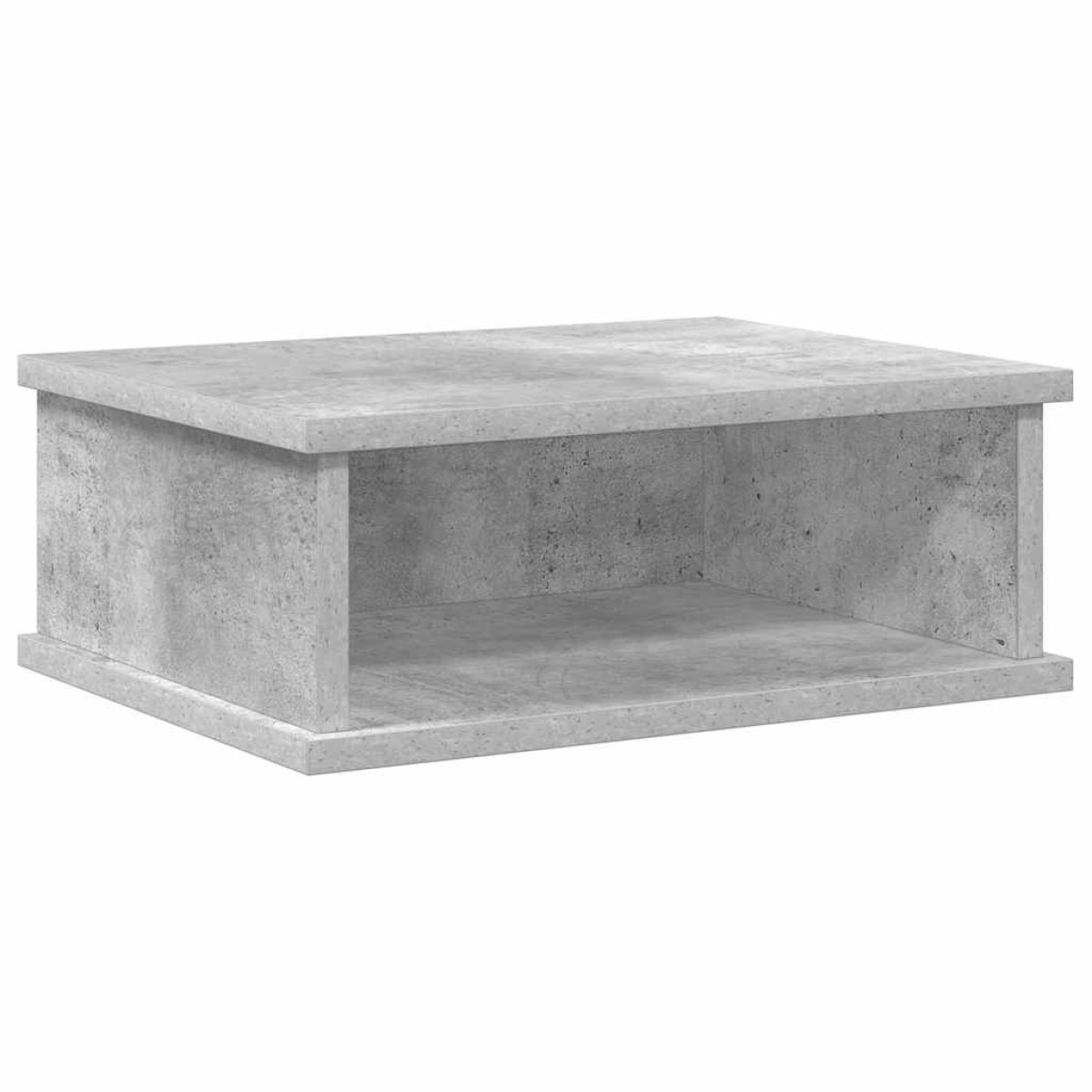 vidaXL Κομοδίνο 2 τμχ. Σκυρόδεμα Γκρι 40 x 31 x 15 εκ