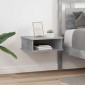 vidaXL Κομοδίνο 2 τμχ. Σκυρόδεμα Γκρι 40 x 31 x 15 εκ