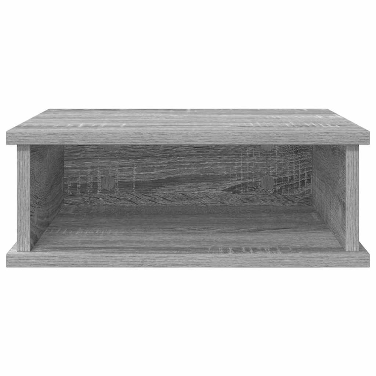 vidaXL Κομοδίνο Γκρίζο Σονομα 40 x 31 x 15 εκ Επεξεργασμένο Ξύλο