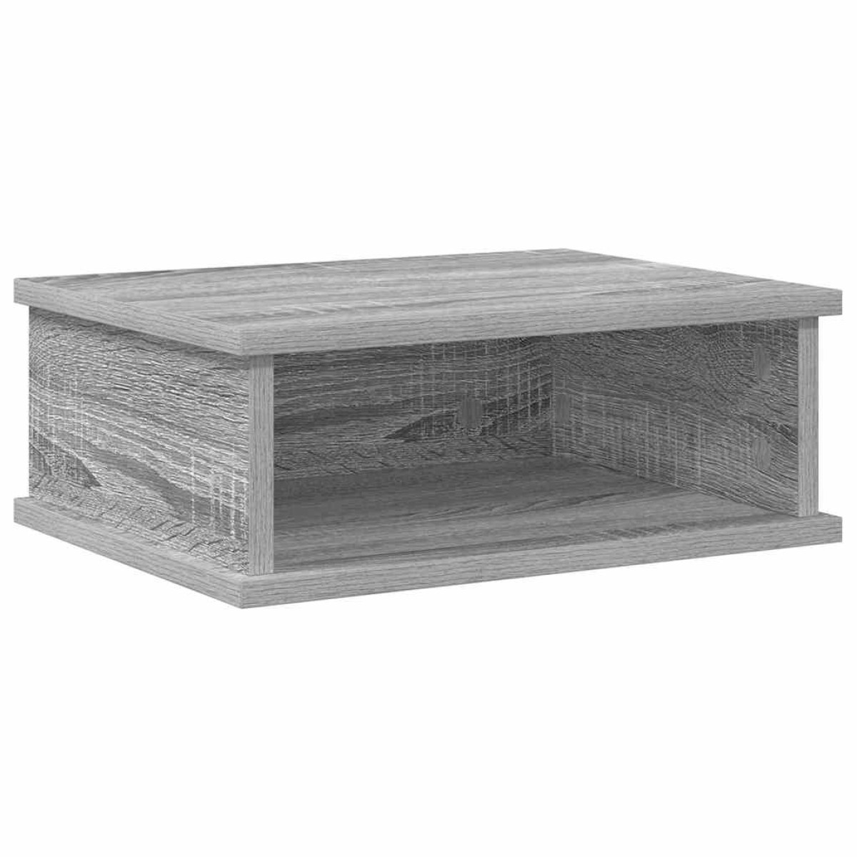 vidaXL Κομοδίνο 2 τμχ. Γκρίζο Σονομα 40 x 31 x 15 εκ